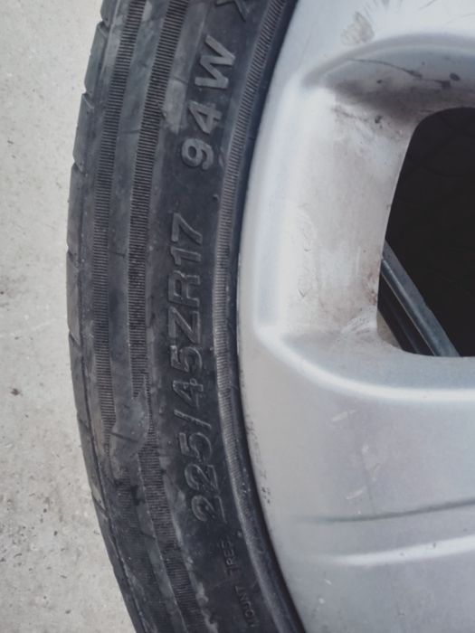 Vind Ghenti cu anvelope de vara pe 17 pentru Opel cu 5 frezoane detali
