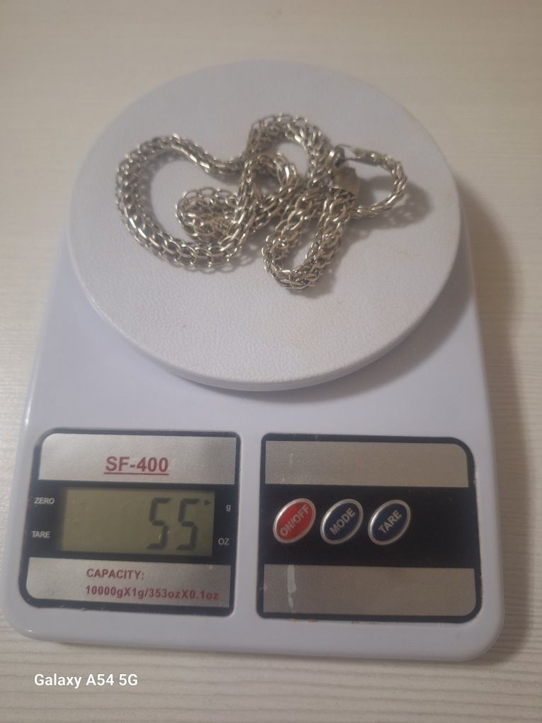 Продаю мужскую серебряную цепочку.