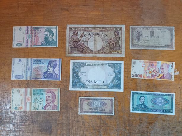 Bani vechi Romania bancnote vechi