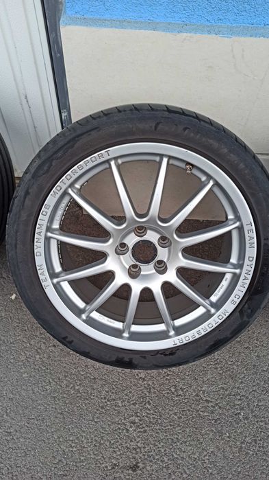 Джанти Team Dynamics pro 1.2 17x7J ET38 5x100 + Goodyear Eagle f1 asym