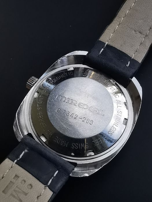 Ceas Mirexal Automatic - Oțel - 37x 40 mm - Funcționează impecabil!