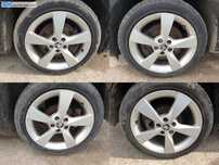 Set 4 Jante Roti Aliaj 5x100 215 45 16 R16 Anvelope Vara Dot 2021 Skoda Rapid 2012 - 2022