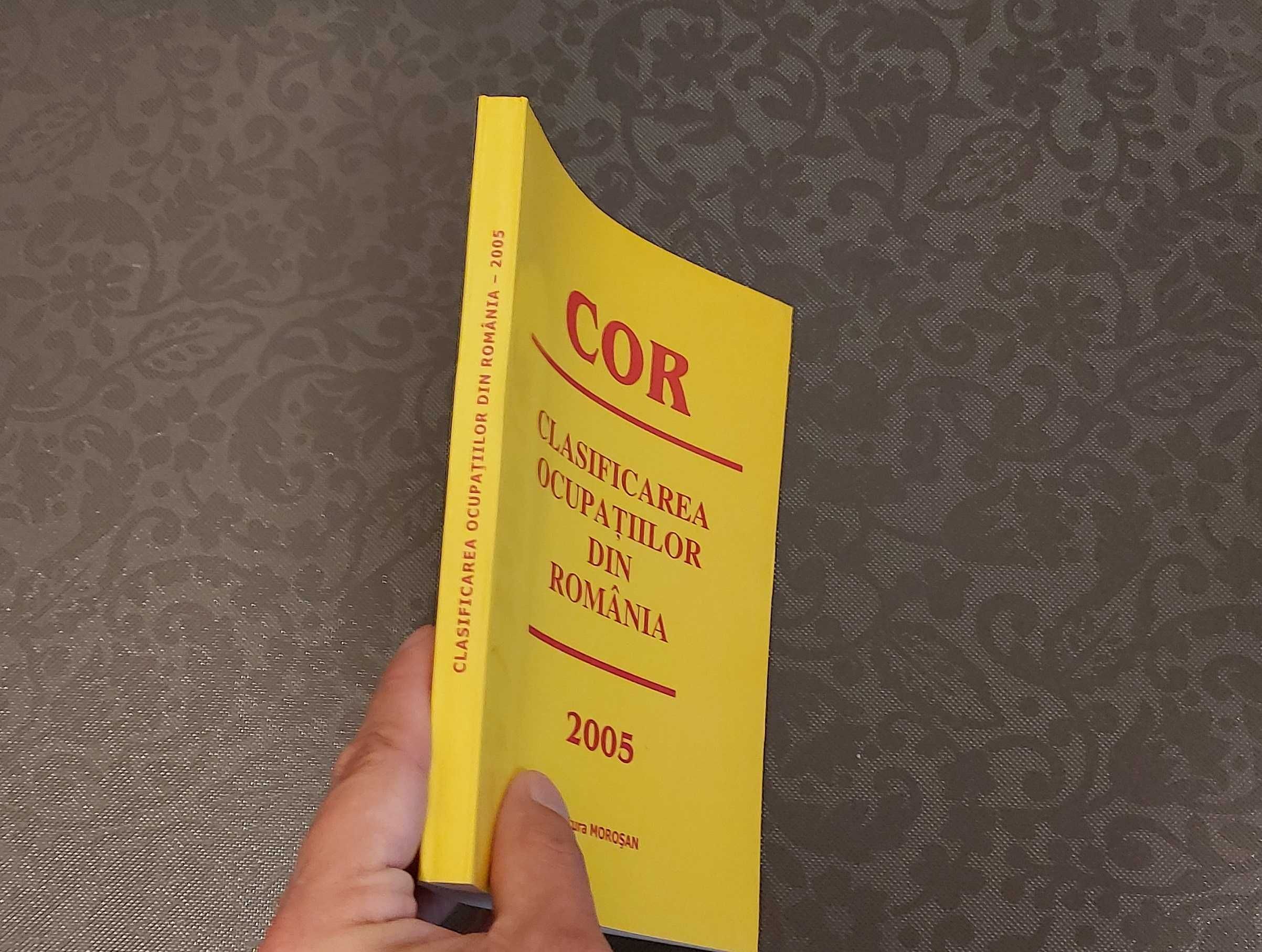 COR - Clasificarea Ocupatiilor din Romania (carte)