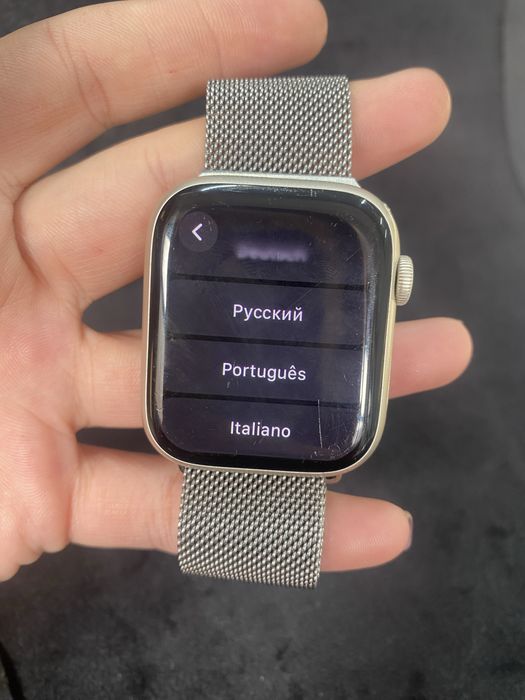 Apple watch 7S,45 mm Астана жантас ломбард ТД Акжайык