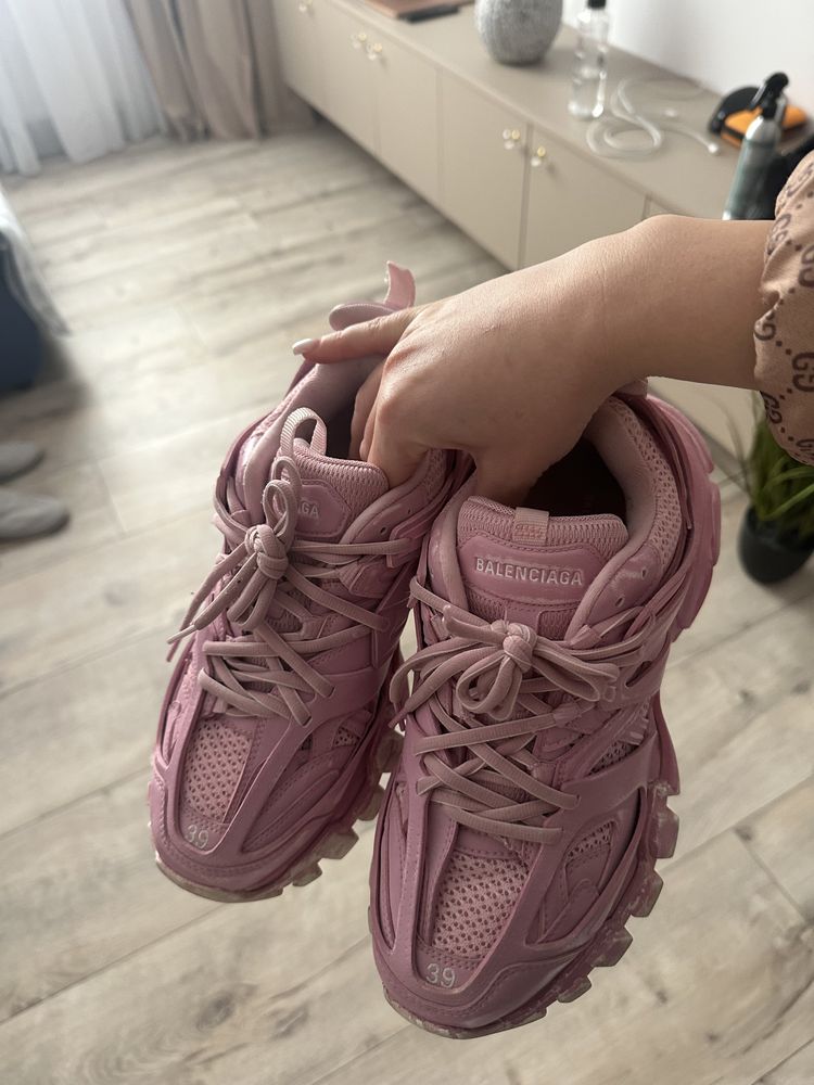 Balenciaga Track Pink-Washed