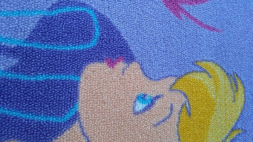 Covor antiderapant camera copii, Tinkerbell, Disney, 95x133 cm-NOU