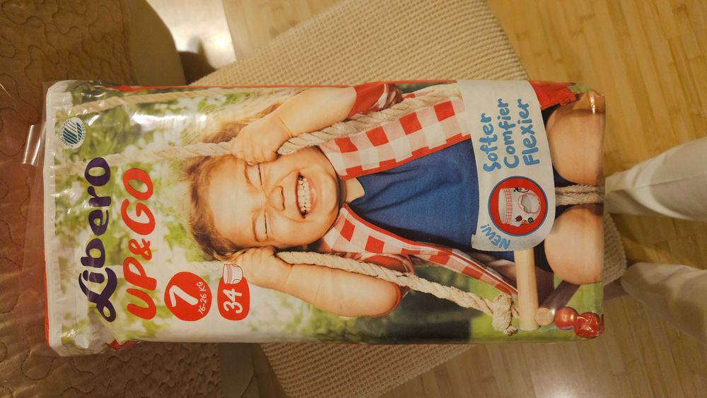 Scutece Libero pants nr 7 16-26 kg 64 buc