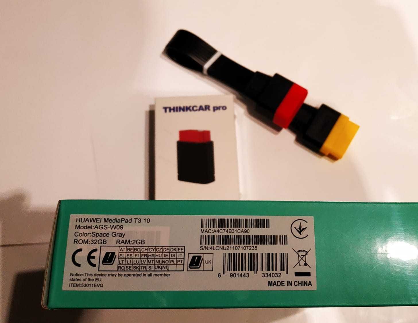 Launch X431 Thinkcar Kit Tester/Diagnoza+Tableta Huawei 10" Promotie