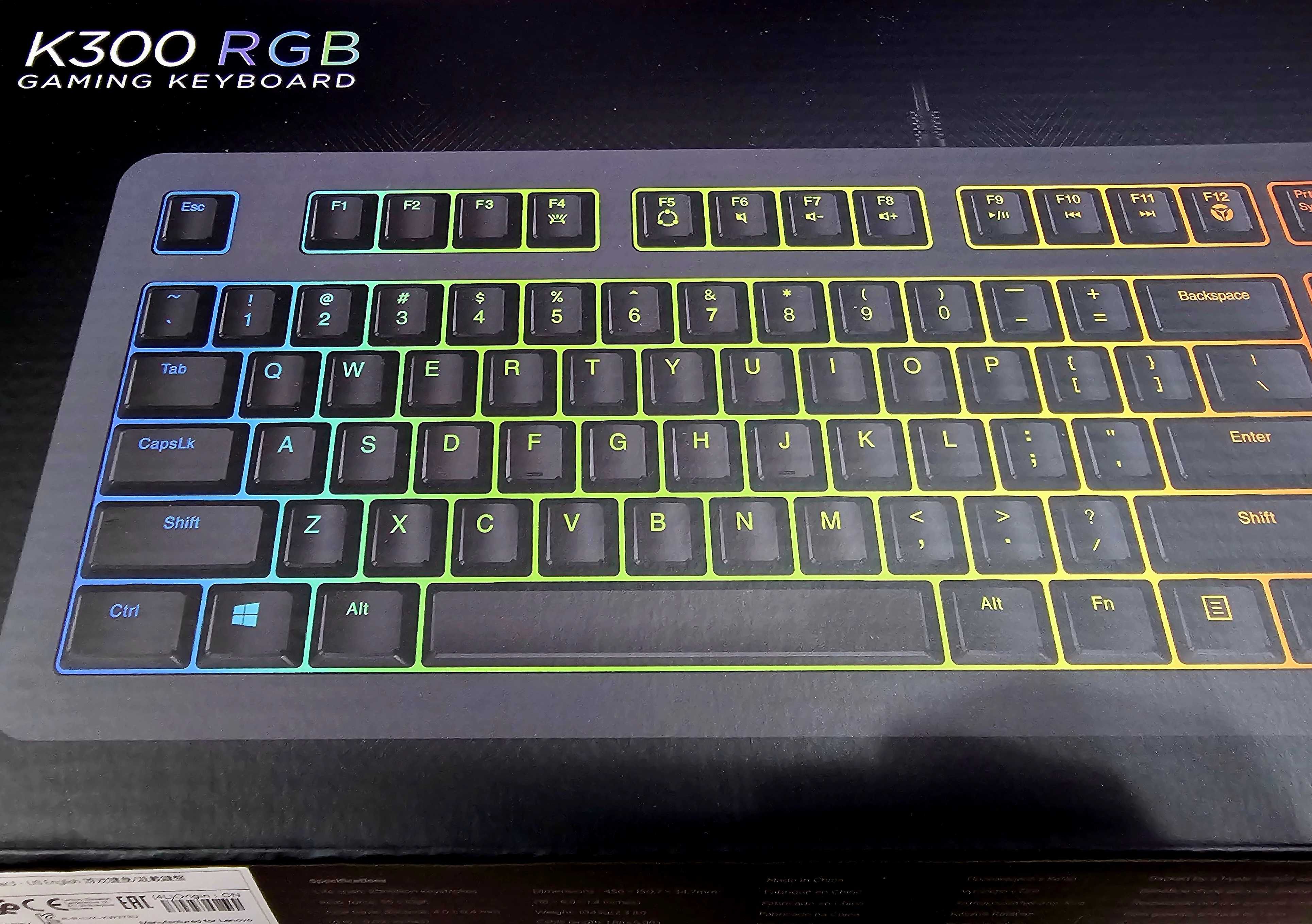 Нова гейминг клавиатура LENOVO LEGION K300 RGB gaming keyboard