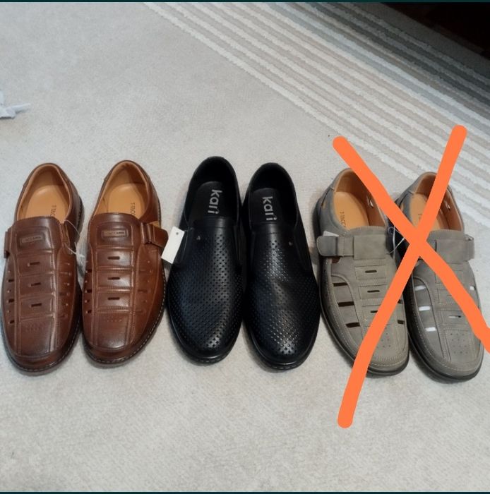 Обувь мужская летняя. Цена 7000