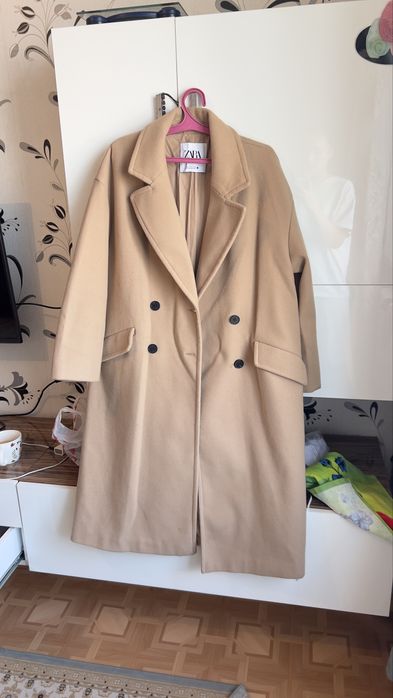 Пальто зара оверсайз