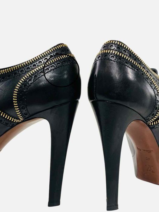 LOUIS VUITTON Tomboy Black Size EU 40 Ankle Boots