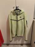 bluza hanorac nike tech fleece verde marime M
