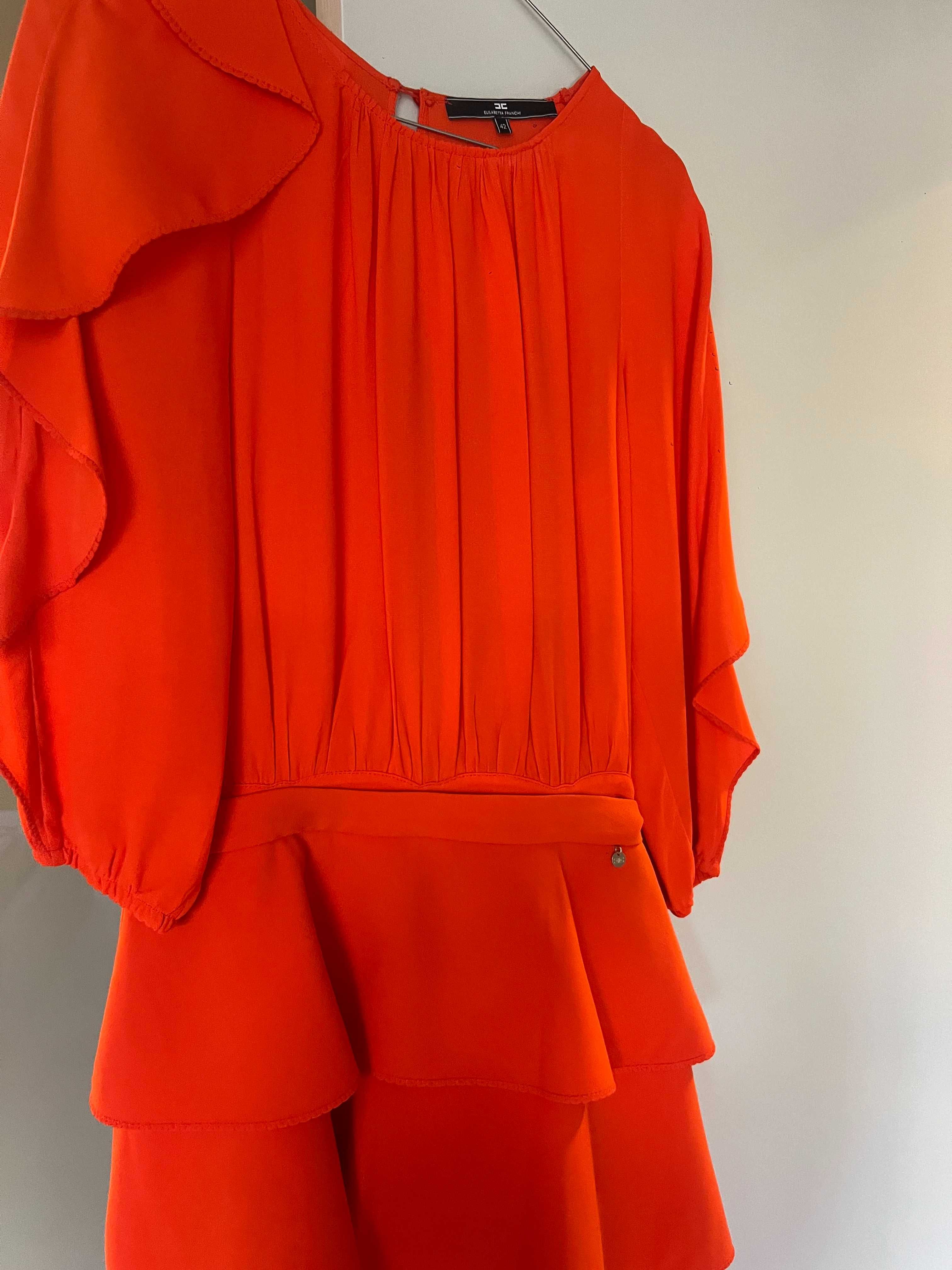 Elisabetta Franchi Red Dress