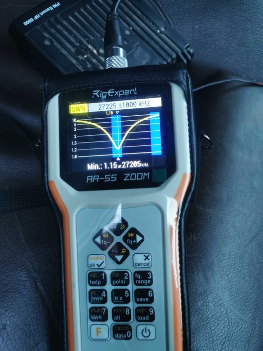 Calibrare Antena Statie Radio CB cu analizor de frecventa Profesional