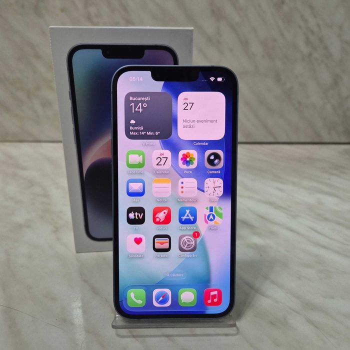 Telefon Apple iPhone 14 Blue 128GB 89% bat Cutie Zeus Amanet 34404
