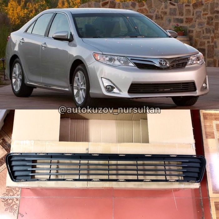 Решетка в бампер Камри 50 ЛЕ ХЛЕ Американец Camry LE XLE 12-15