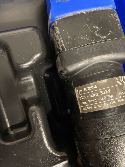 Trumpf N200-4 foarfeca tabla lindab bilka 4 mm taiere decupare