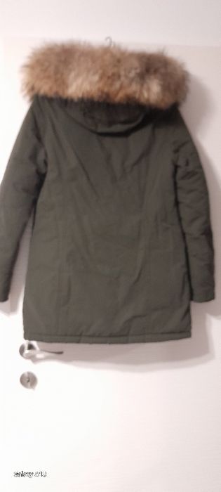 Hanorac dama cu blana naturală la glugă