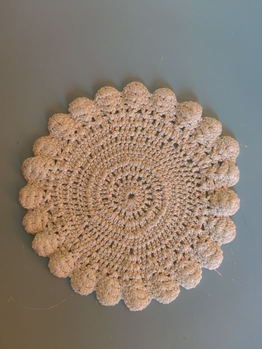Салфетка вязаная крючком
