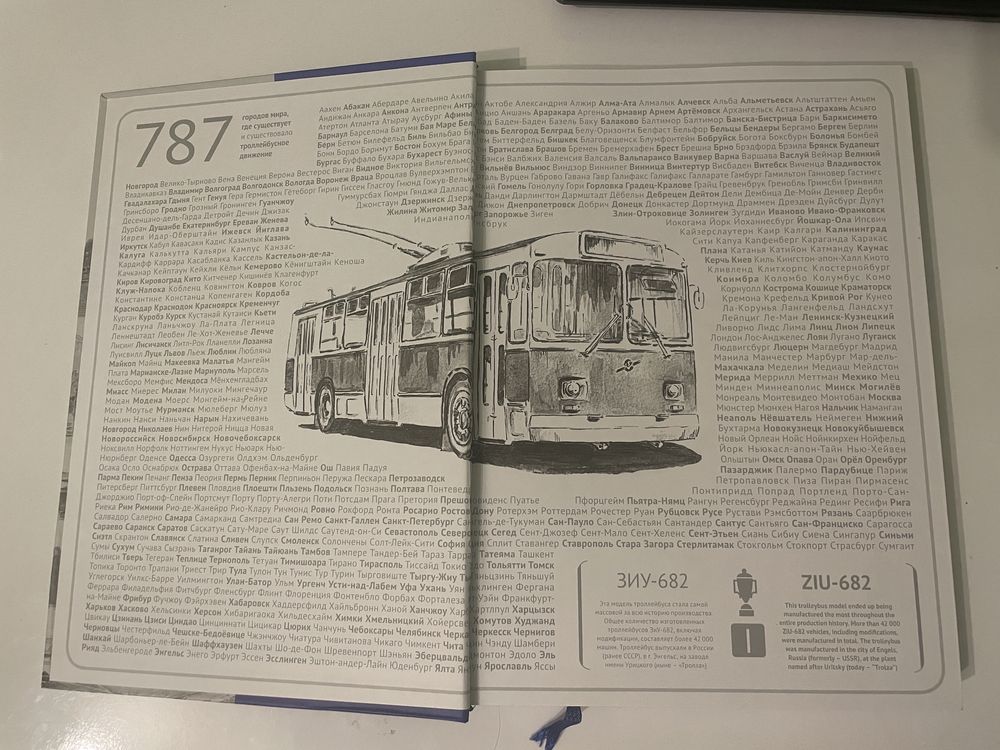 Атлас Trolleybus world from A to Z/ Троллейбусы мира от А до Я