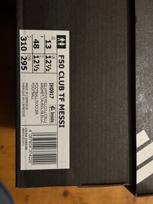 Ghete fotbal sintetic Adidas f50 Messi