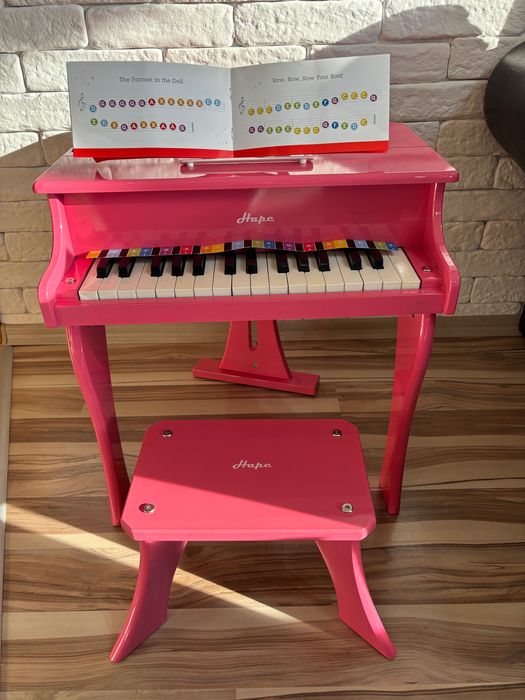 Дървено пиано HAPE Розово