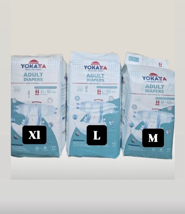 Взрослые Памперсы размер XL(4) L(3) M(2)