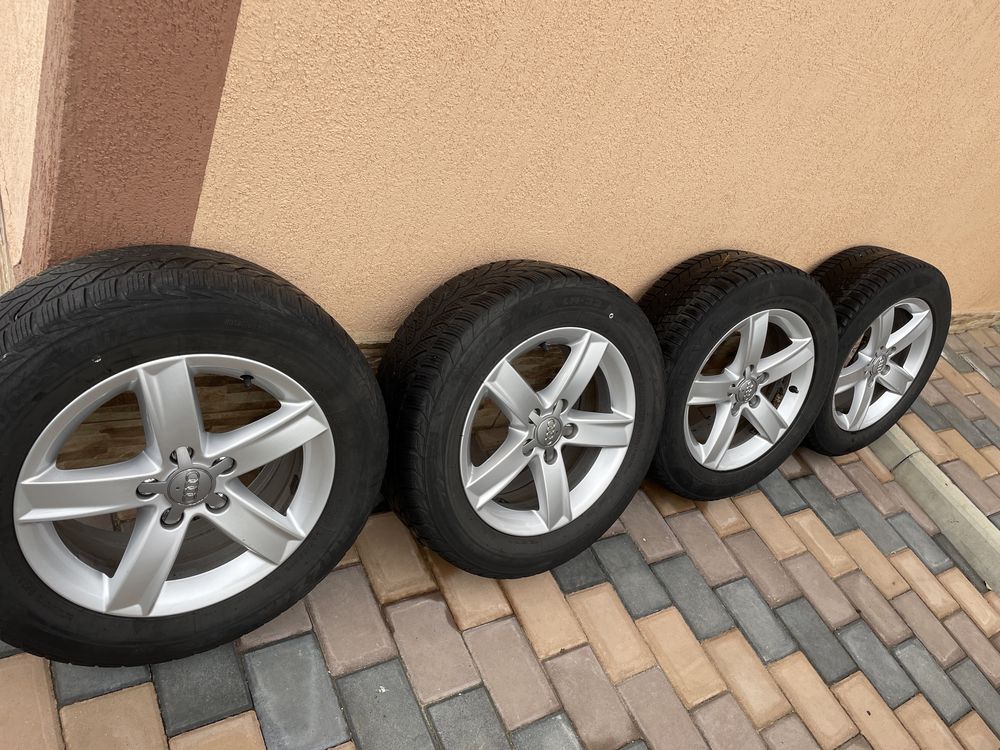 Jante aliaj+ Cauciucuri m+s 225/55 R16 Audi a4 b8