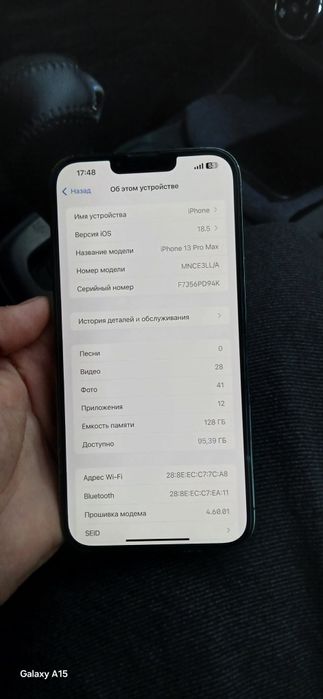 IPhone 13 Pro Max 128 gb