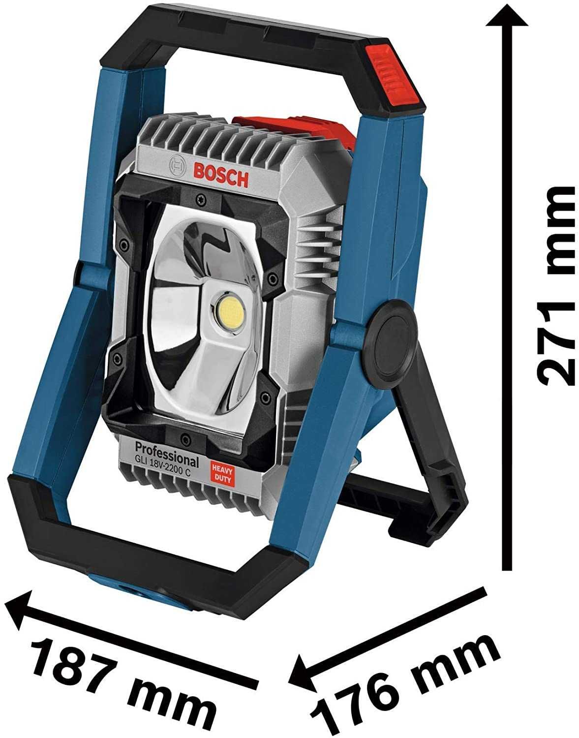 Bosch Professional GLI 18V-2200C LED строителна лампа