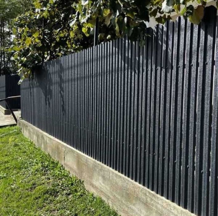 Garduri din sipca metalica, panou tip jaluzele, tabla, plasa si BCA