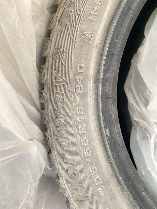 Продам шины 205/55 R16 Nordway2