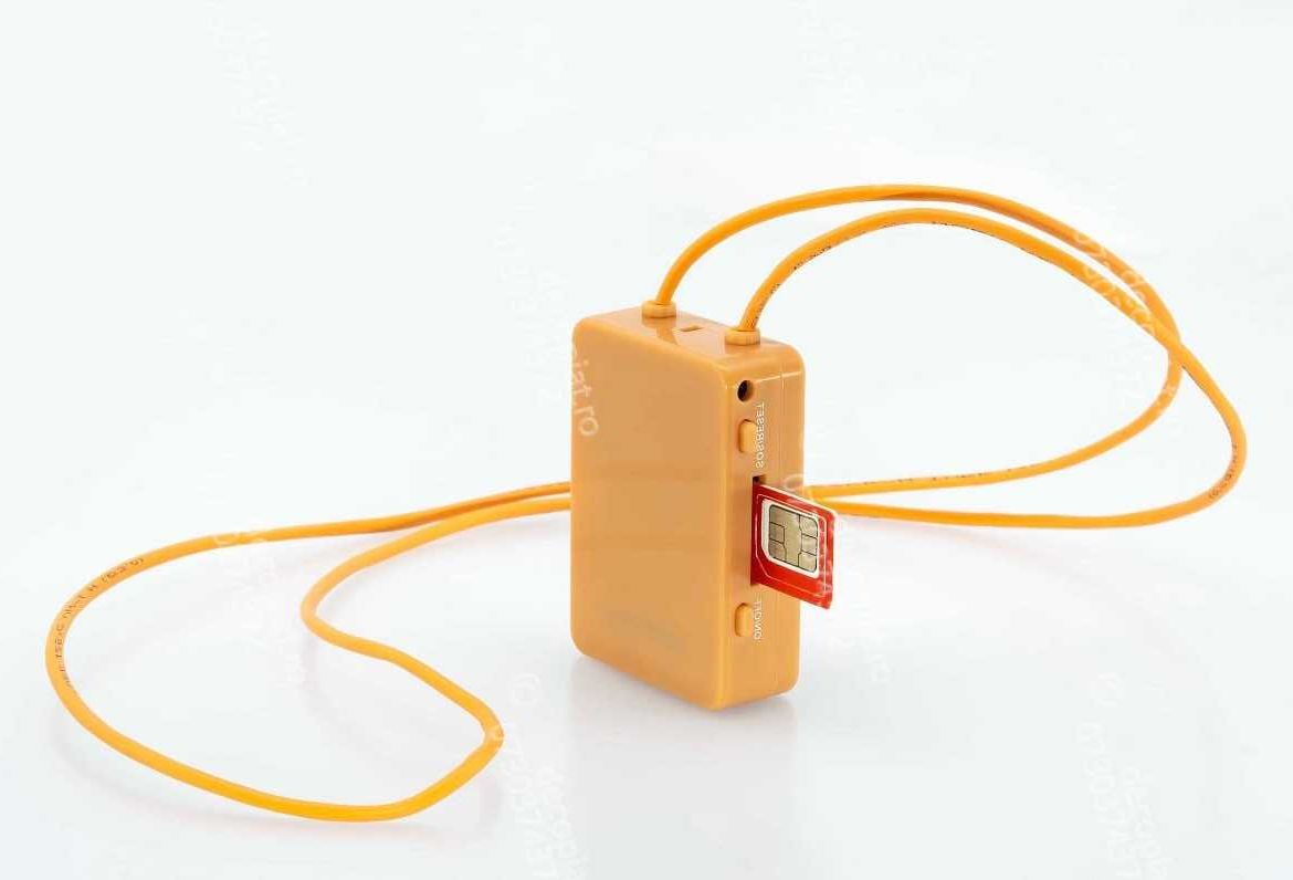 OFERTA! Cutiuta GSM Casti MICROVIBRATII Casca de copiat Sistem Magneti
