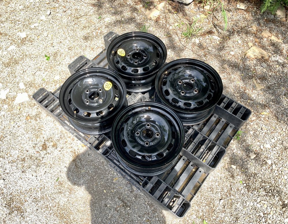 4бр.Оригинални железни джанти 14" 4x108 за Ford Fiesta,Focus,Ka,Fusion
