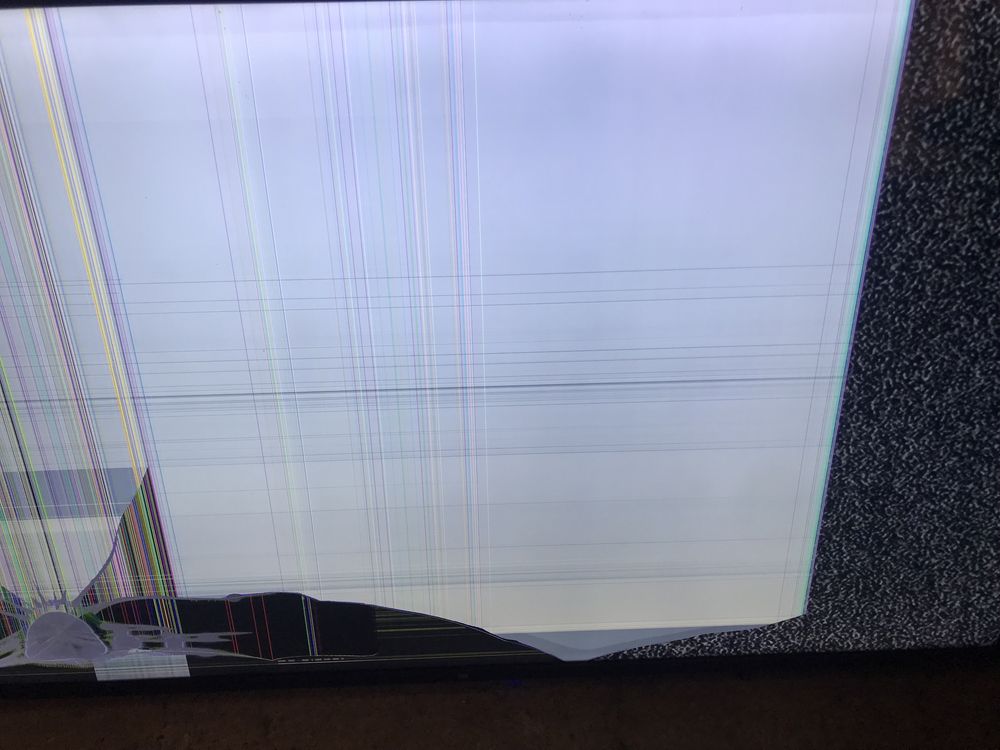 Tv Dual 55 inch defect