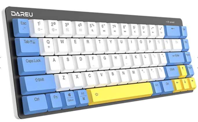 Клавиатура Dareu EK868 синий