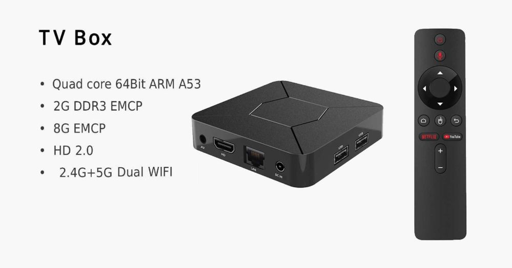 Q5 Smart Box Android Tv Смарт бох