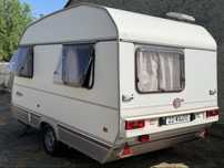 Rulota Alpine 2 paturi  - import OLANDA- cort exterior