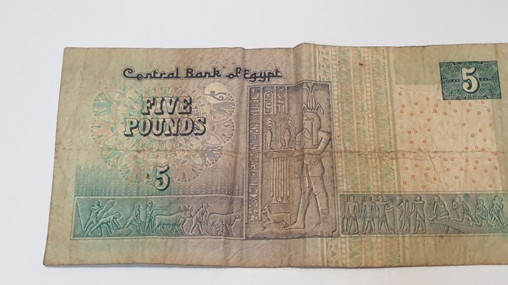 Bancnotă 5 pounds Egipt