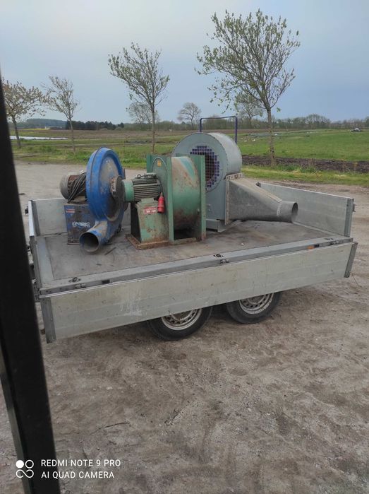 Ventilatoare transportatoare de cereale răcitoare de siloz