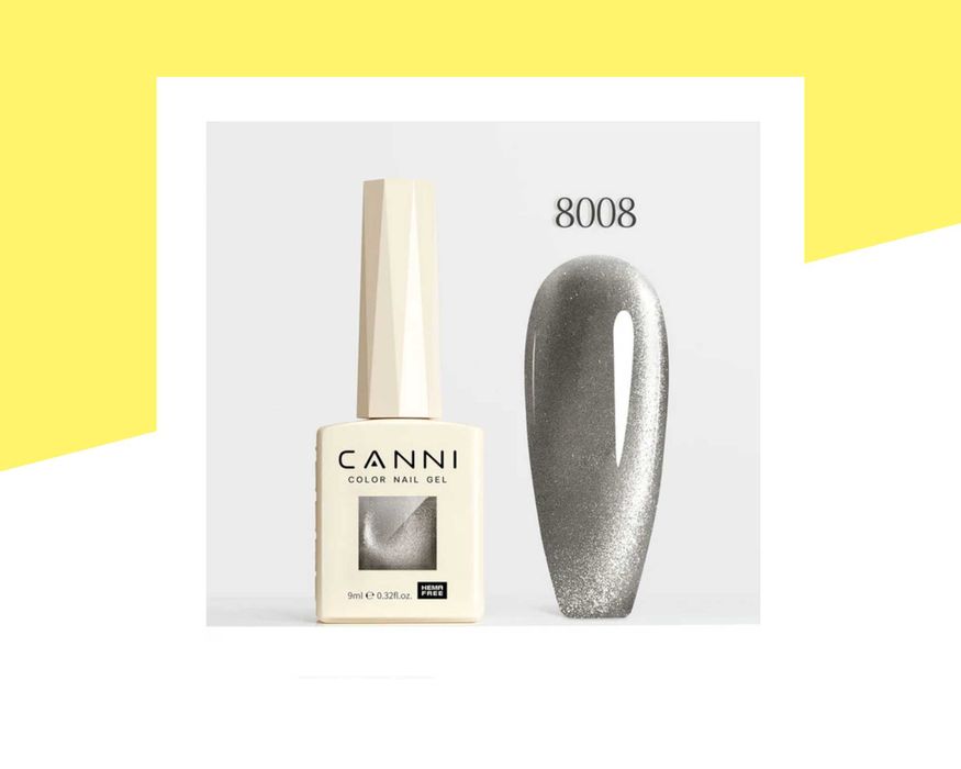 Професионален хипоалергенен гел лак котешко око CANNI - 9 мл.