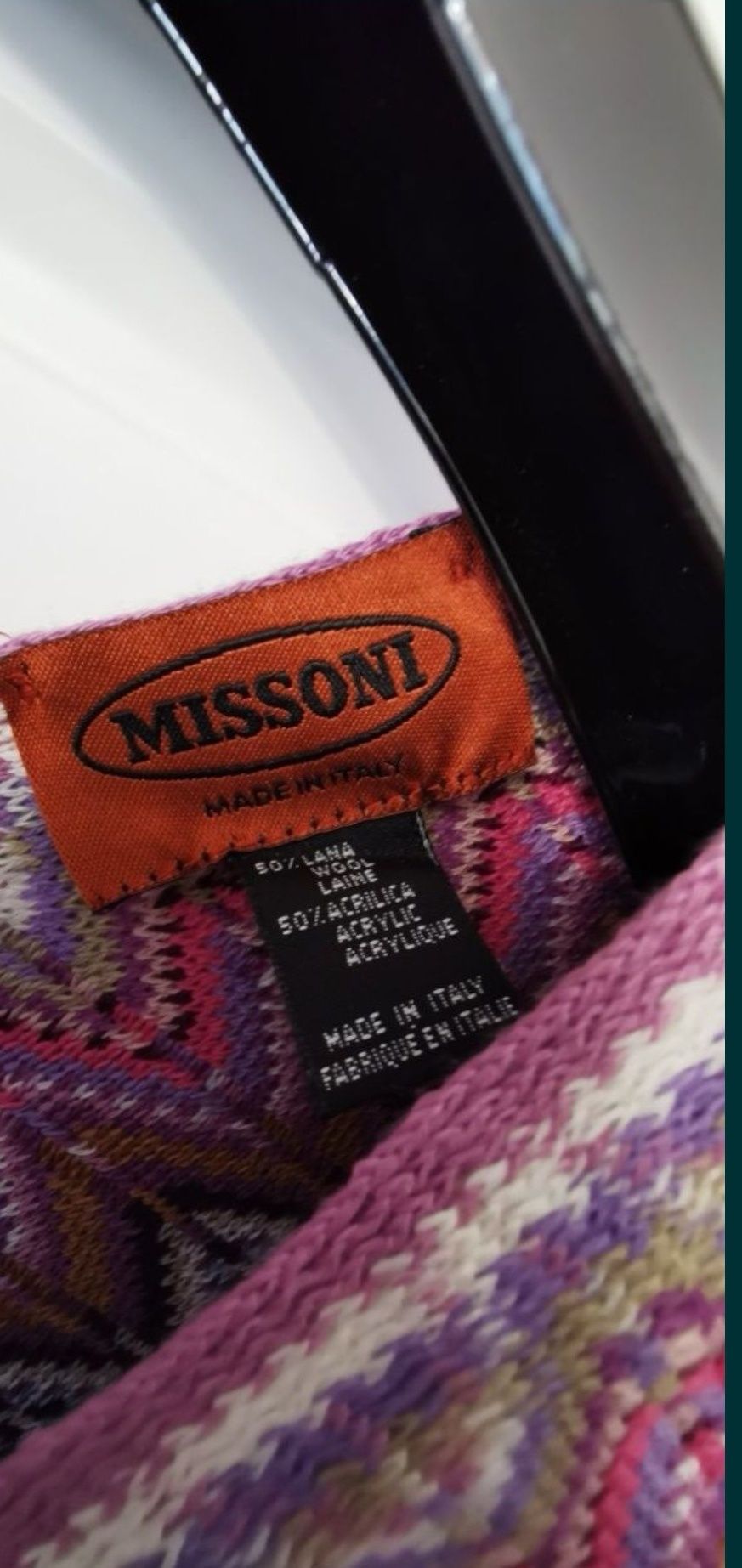 Missoni пончо женское