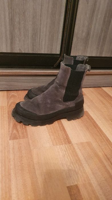 Ботинки женские замша