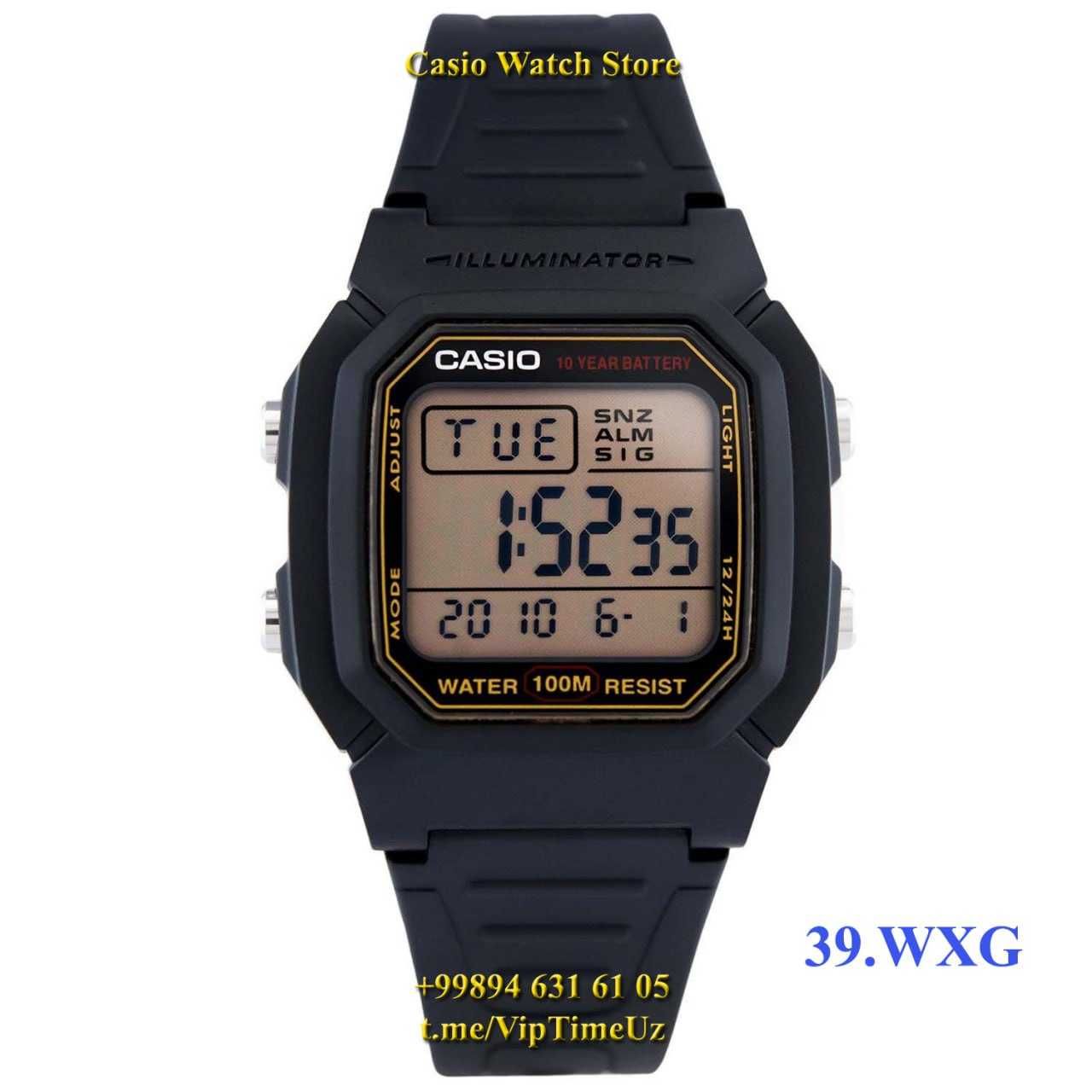 Casio Original 100%  Батарея на 10 лет.