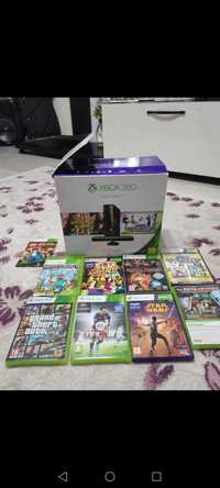 Xbox 360 + Kinect + jocuri