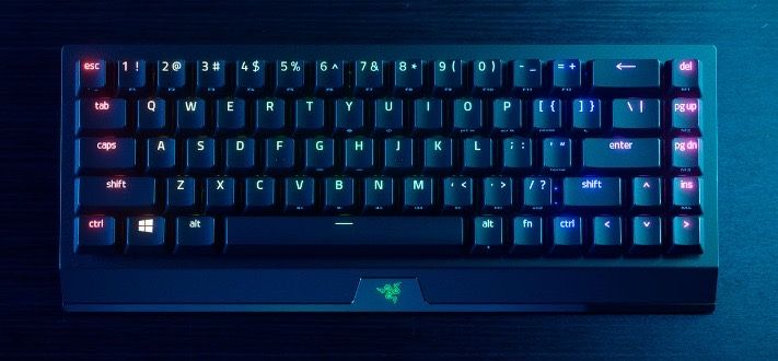 Продам беспроводную клавиатуру Razer BlackWidow V3 Mini Huperspeed