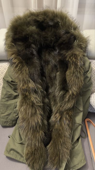 Парка с естествен косъм