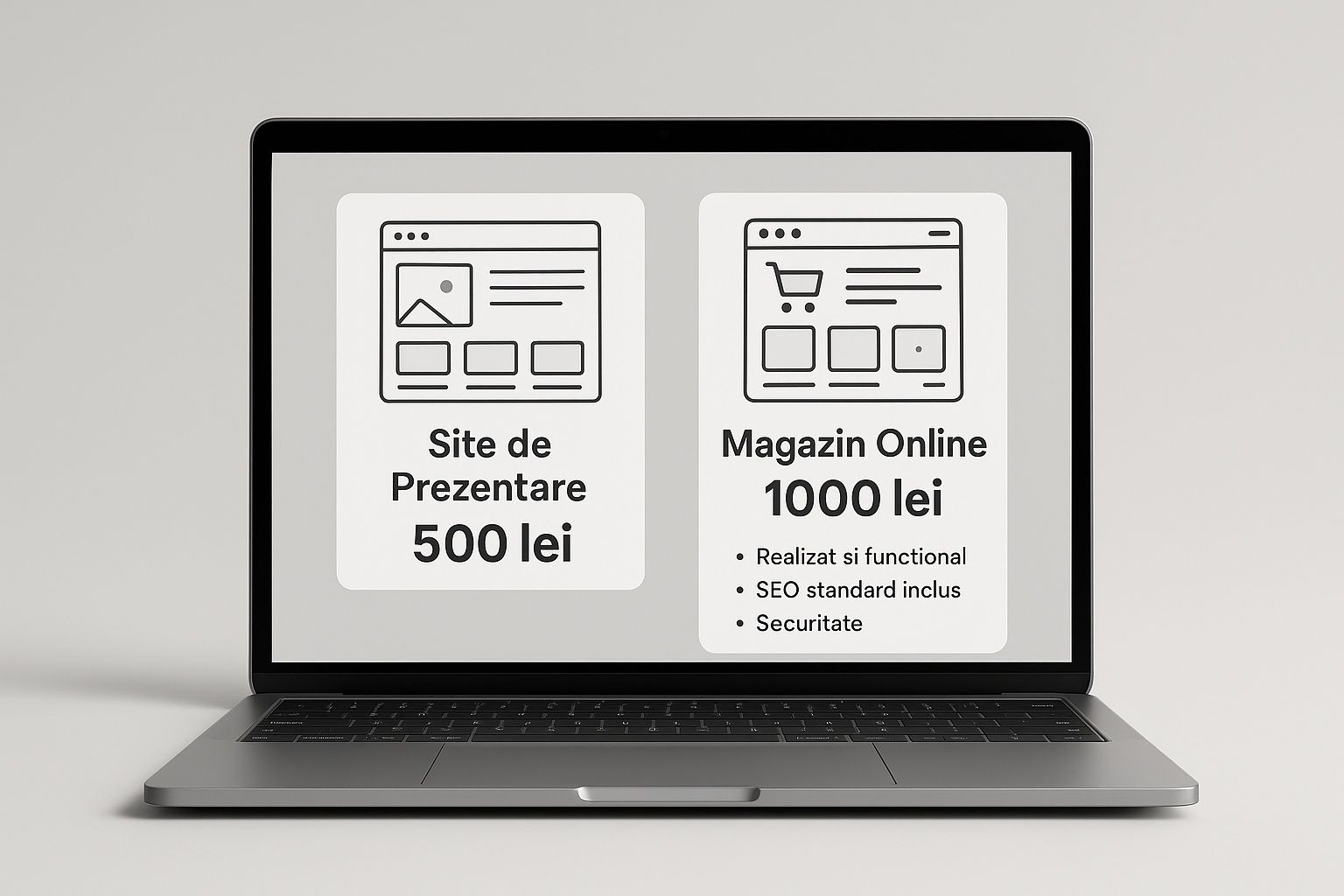 Realizare magazin online și website