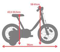 Bicicleta 14” BtWin 500 robot , copii 3-5 ani